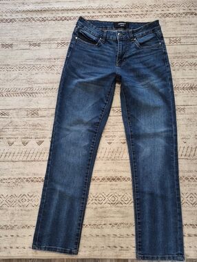 Men's Arsenic Straight Leg Jeans in Dark Blue